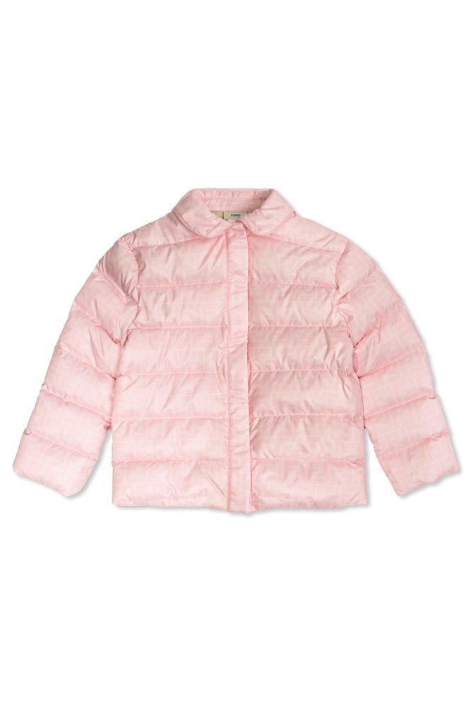 Fendi Kids 모노그램 프린트 패딩 자켓