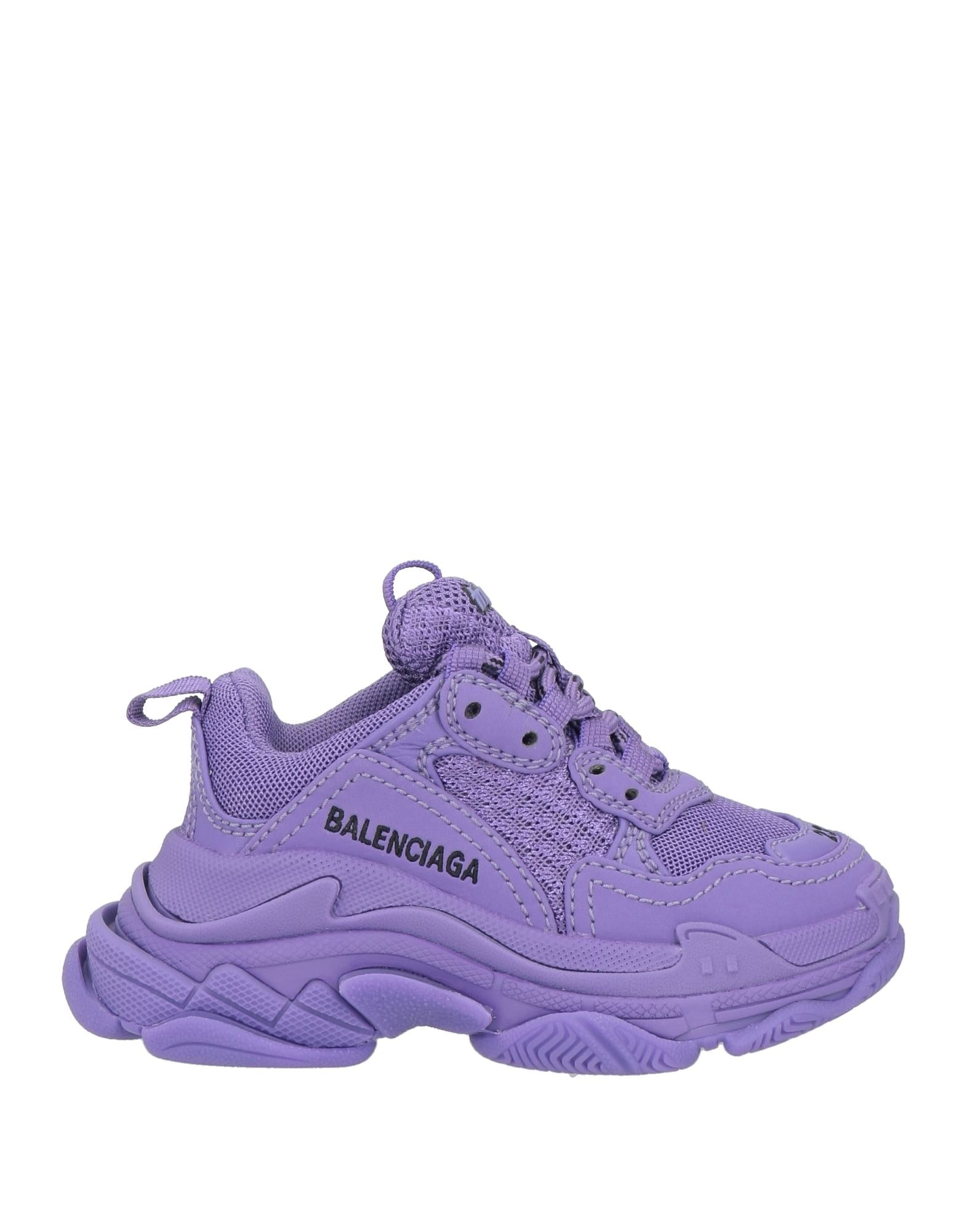 Balenciaga Kids 솔리드 컬러 스니커즈