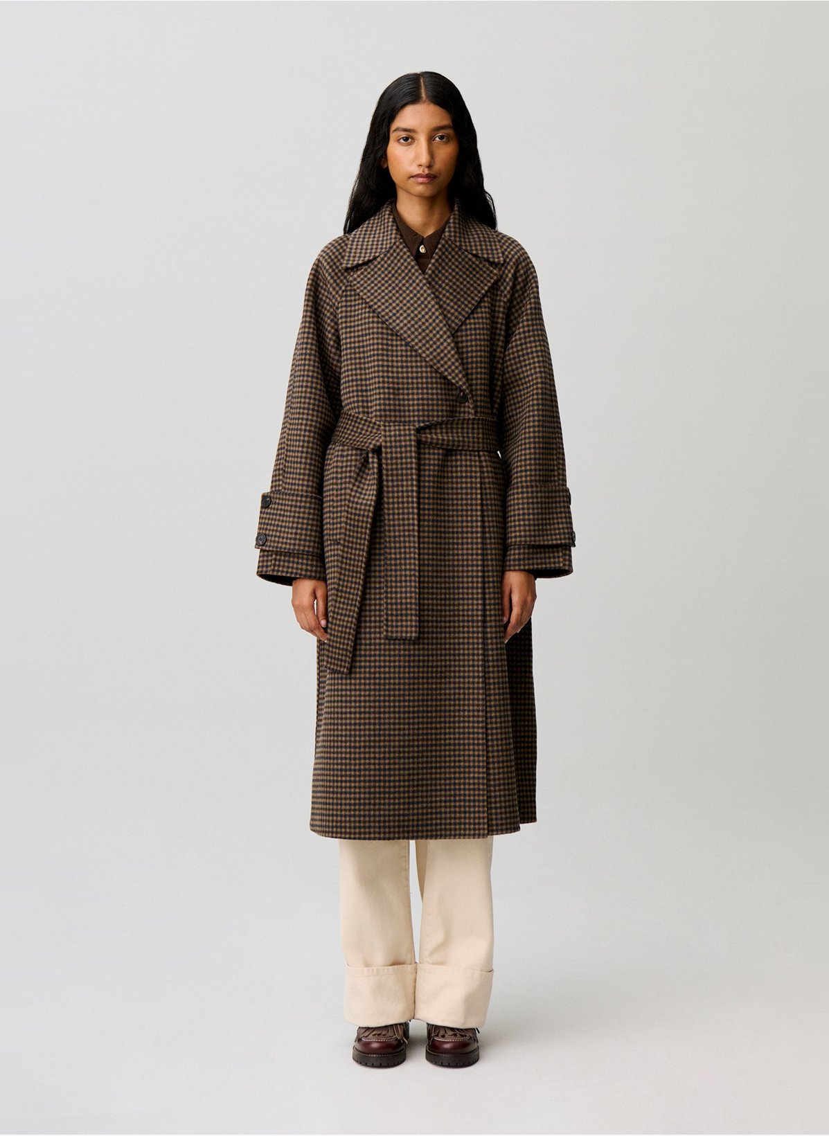 Claudie Pierlot  벨트가 있는 롱 코트