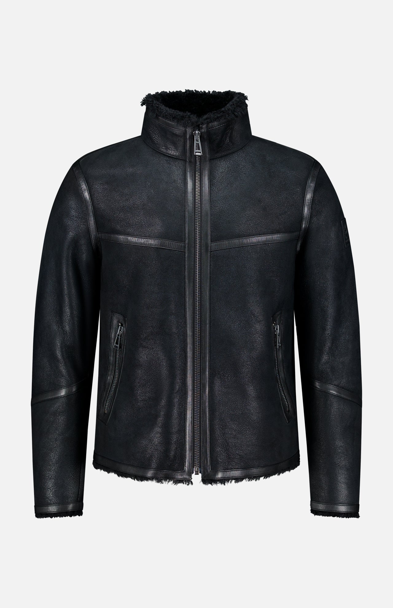BELSTAFF 하이랜드 시어링 자켓