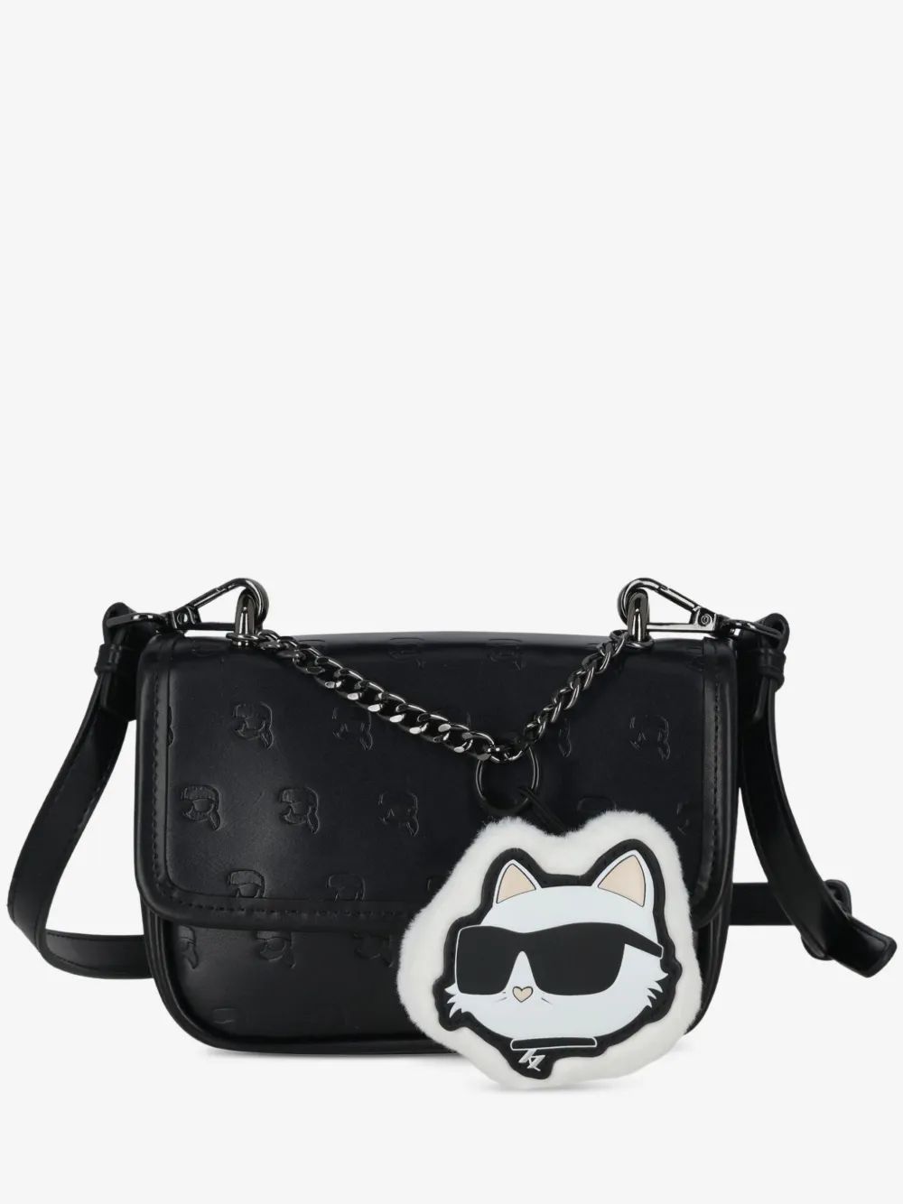 Karl Lagerfeld Kids 미니 미 엠보스드 모노그램 숄더백