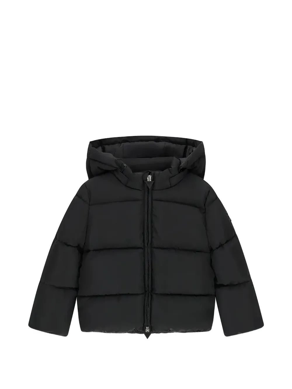 guess kids 로고 장식 후드 자켓