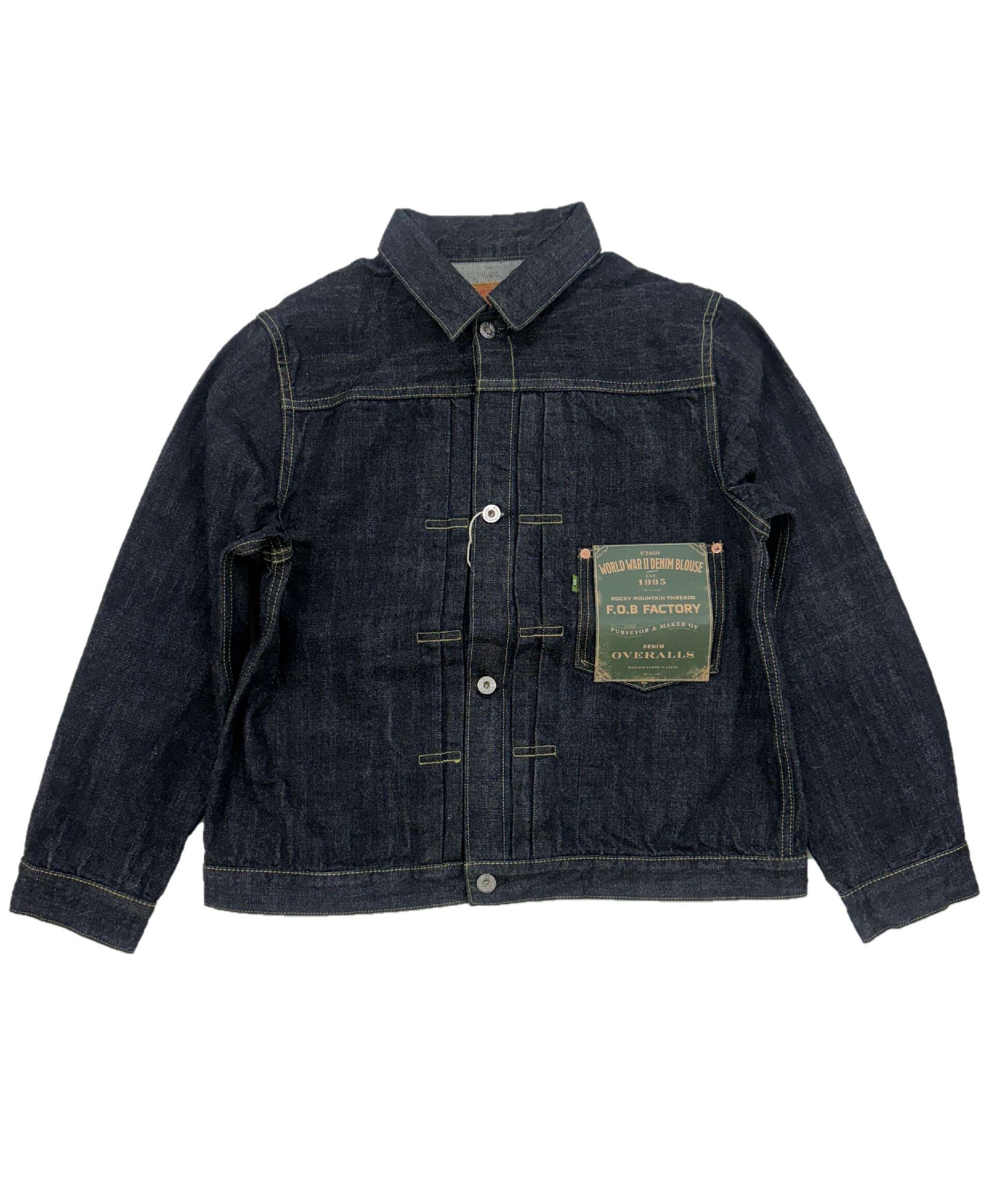 FOB FACTORY F2460 14OZ WW II 데님 블라우스