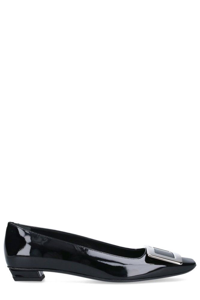 ROGER VIVIER 벨 버클 발레리나 플랫