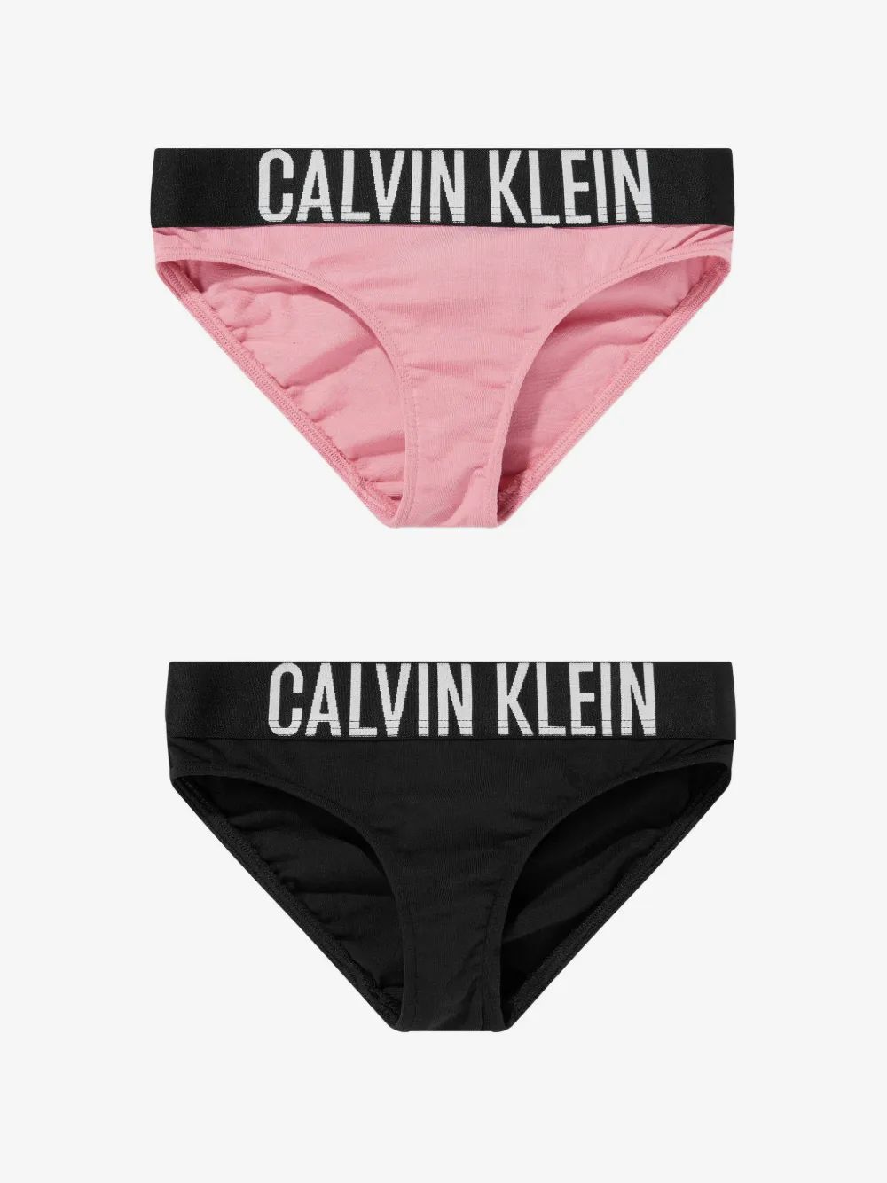 Calvin Klein Kids 인텐스 파워 로고 밴드 비키니 팬티 세트