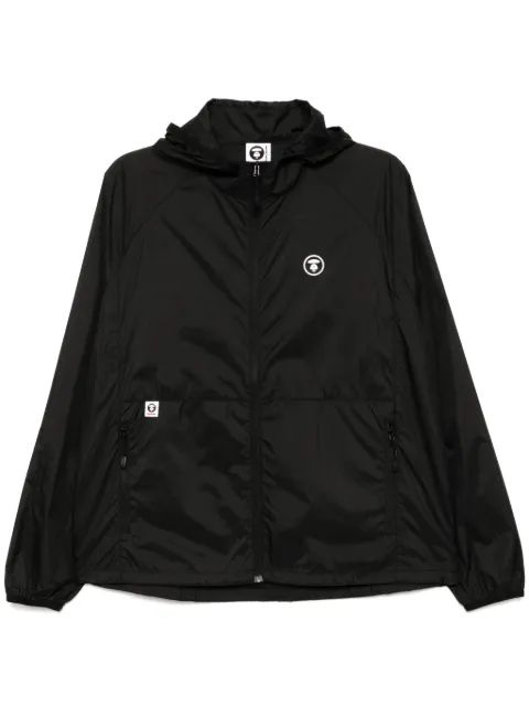 AAPE by A Bathing Ape 문페이스 로고 바람막이 자켓