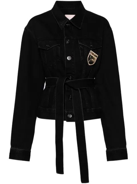 AAPE by A Bathing Ape 로고 핀 데님 자켓
