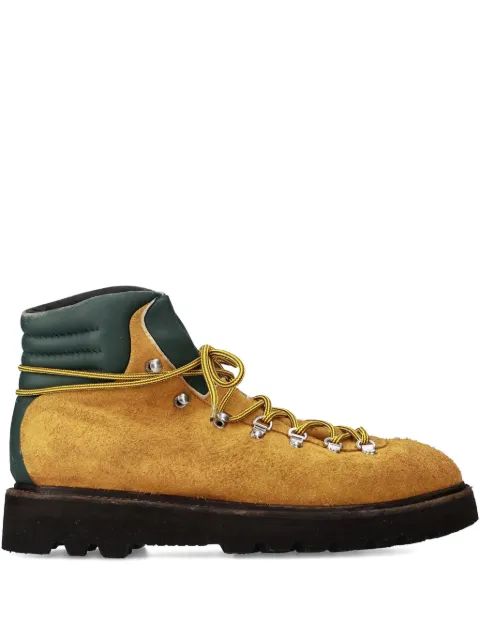 Premiata 레이스업 패널 부츠