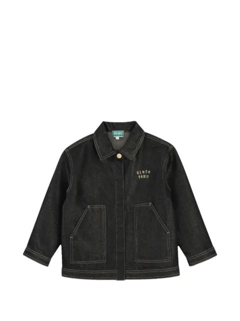 Kenzo Kids 로고 자수 자켓