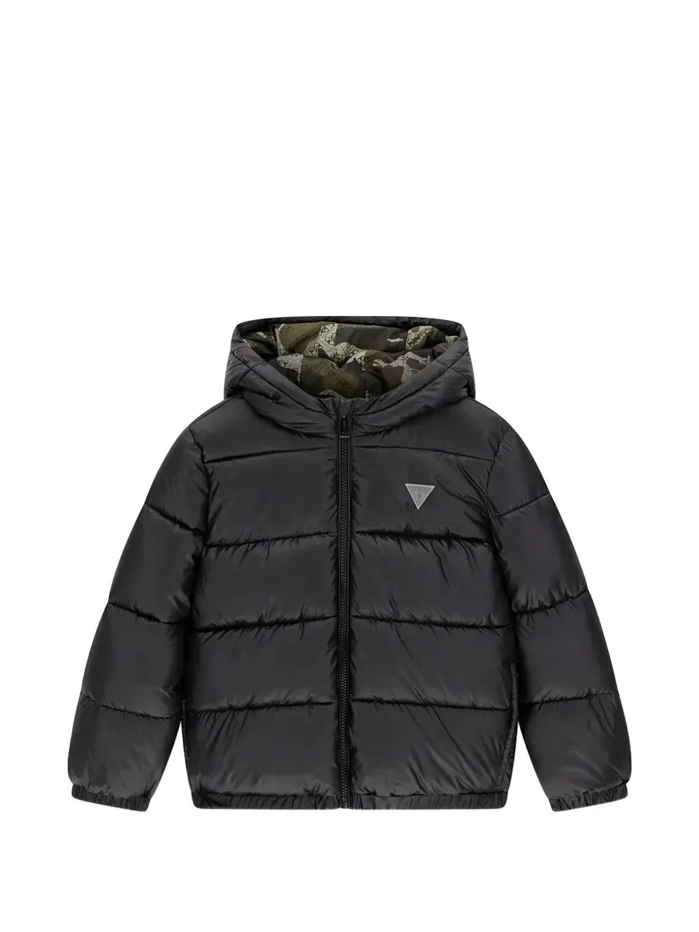 guess kids 퀼팅 후드 자켓