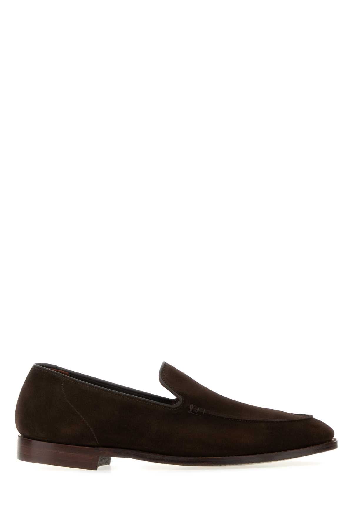 Crockett & Jones 스웨이드 로퍼