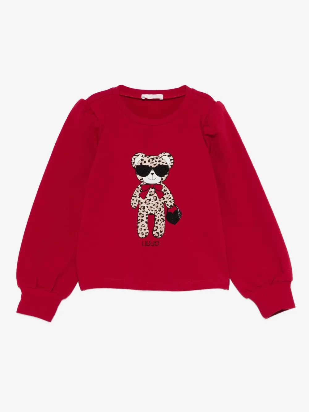 Liu Jo Kids 애니멀 프린트 곰 맨투맨