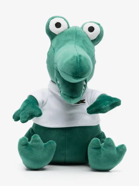 Lacoste Kids 로고 패치 악어 봉제인형