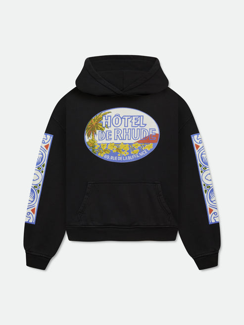 Rhude 호텔 후드티 빈티지 남성 의류