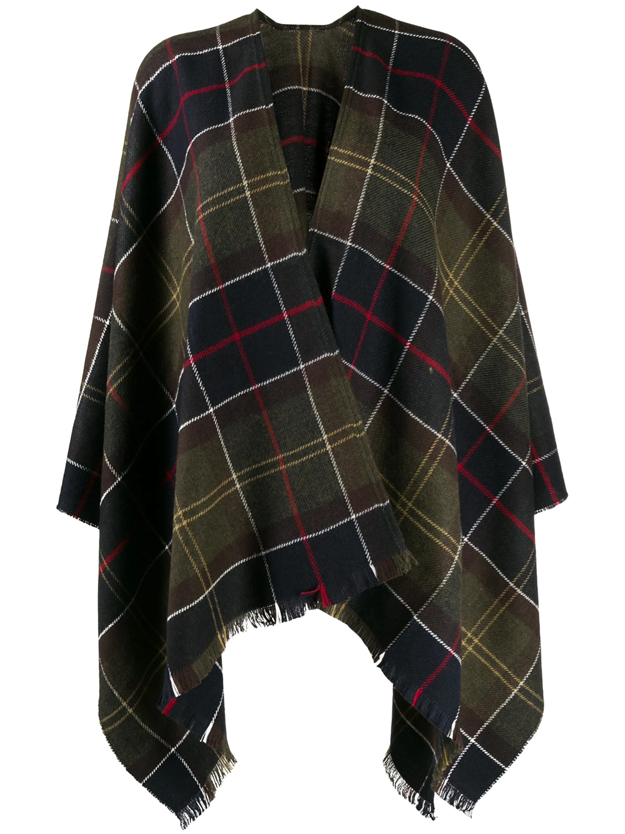 BARBOUR 스코틀랜드 울 판초