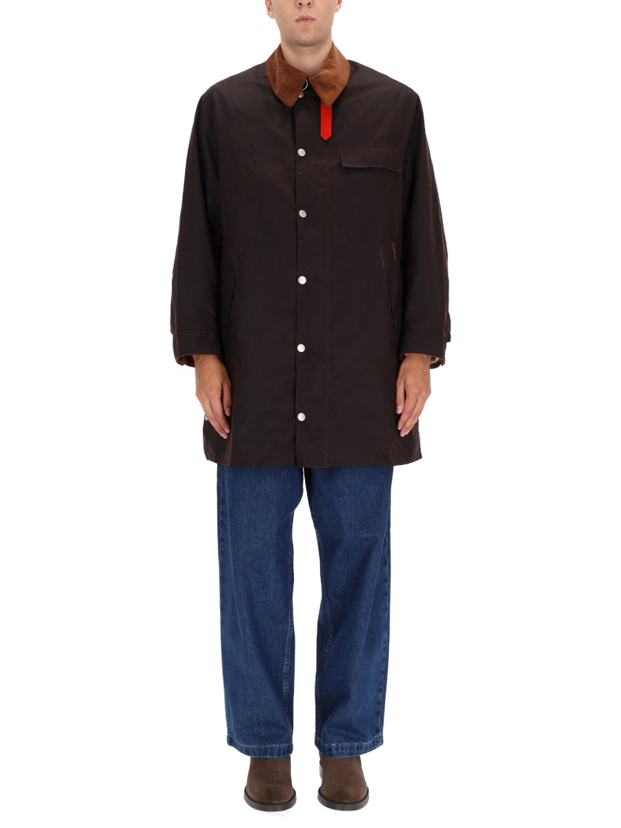 BARBOUR 왁스드 코튼 자켓