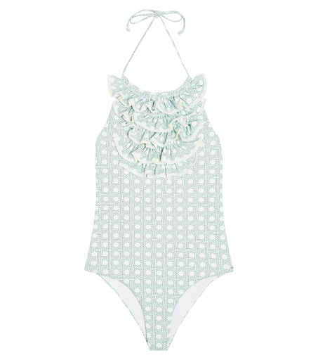 Marysia Kids 아만 프린트 수영복