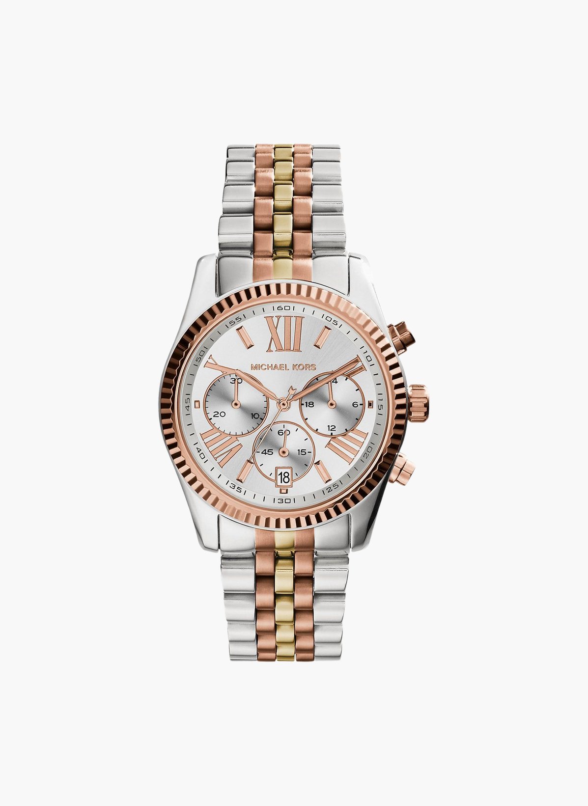 Michael Kors 렉싱턴 스테인리스 스틸 쿼츠 시계