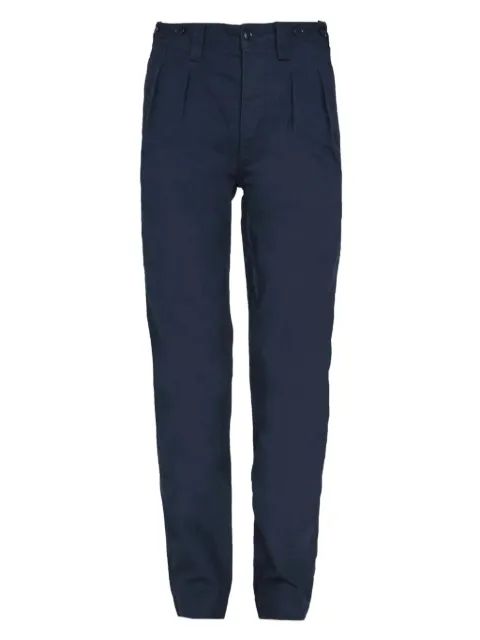 Nigel Cabourn 플리츠 스트레이트 레그 바지
