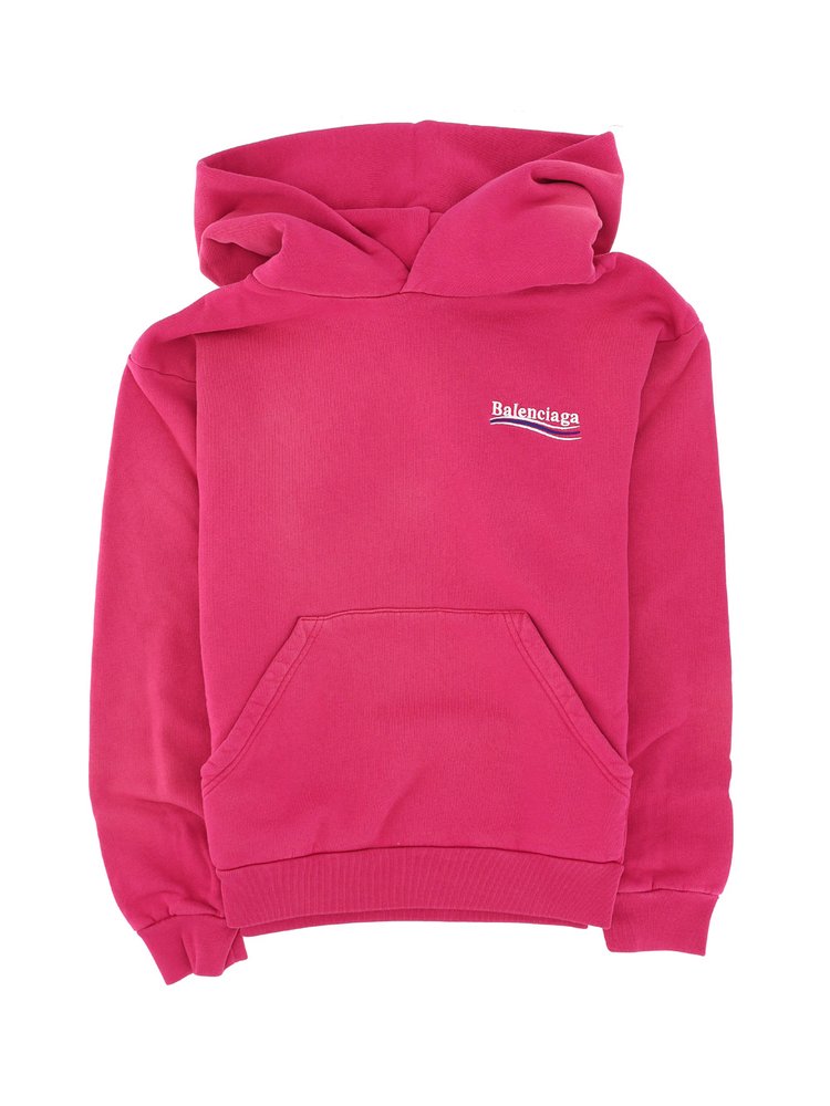 Balenciaga Kids 정치 캠페인 긴팔 후드티
