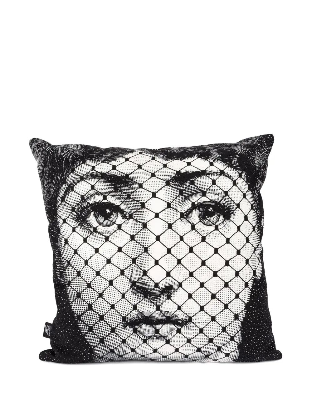 Fornasetti 버레스크 사진 인쇄 베개