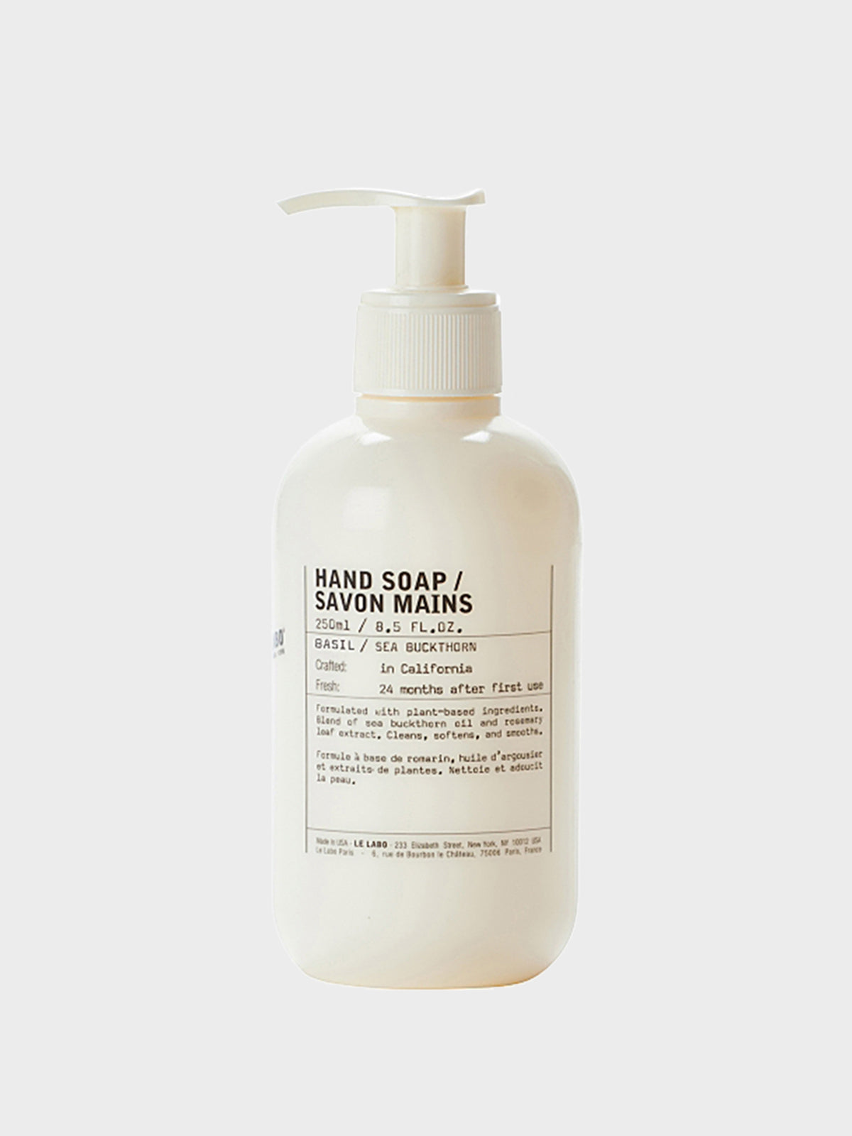 LE LABO 바질 핸드 솝 250ml