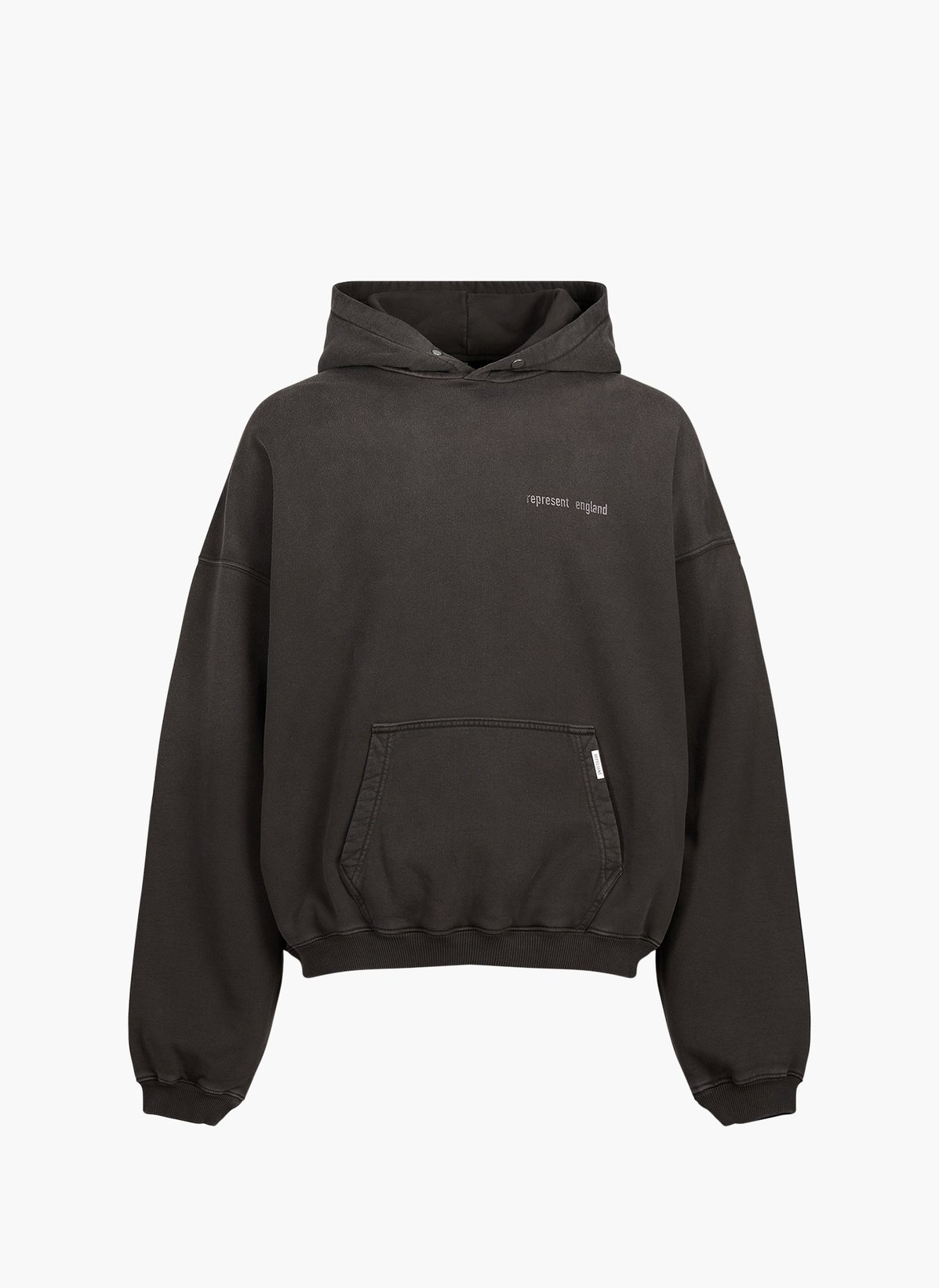 REPRESENT 면 후드티