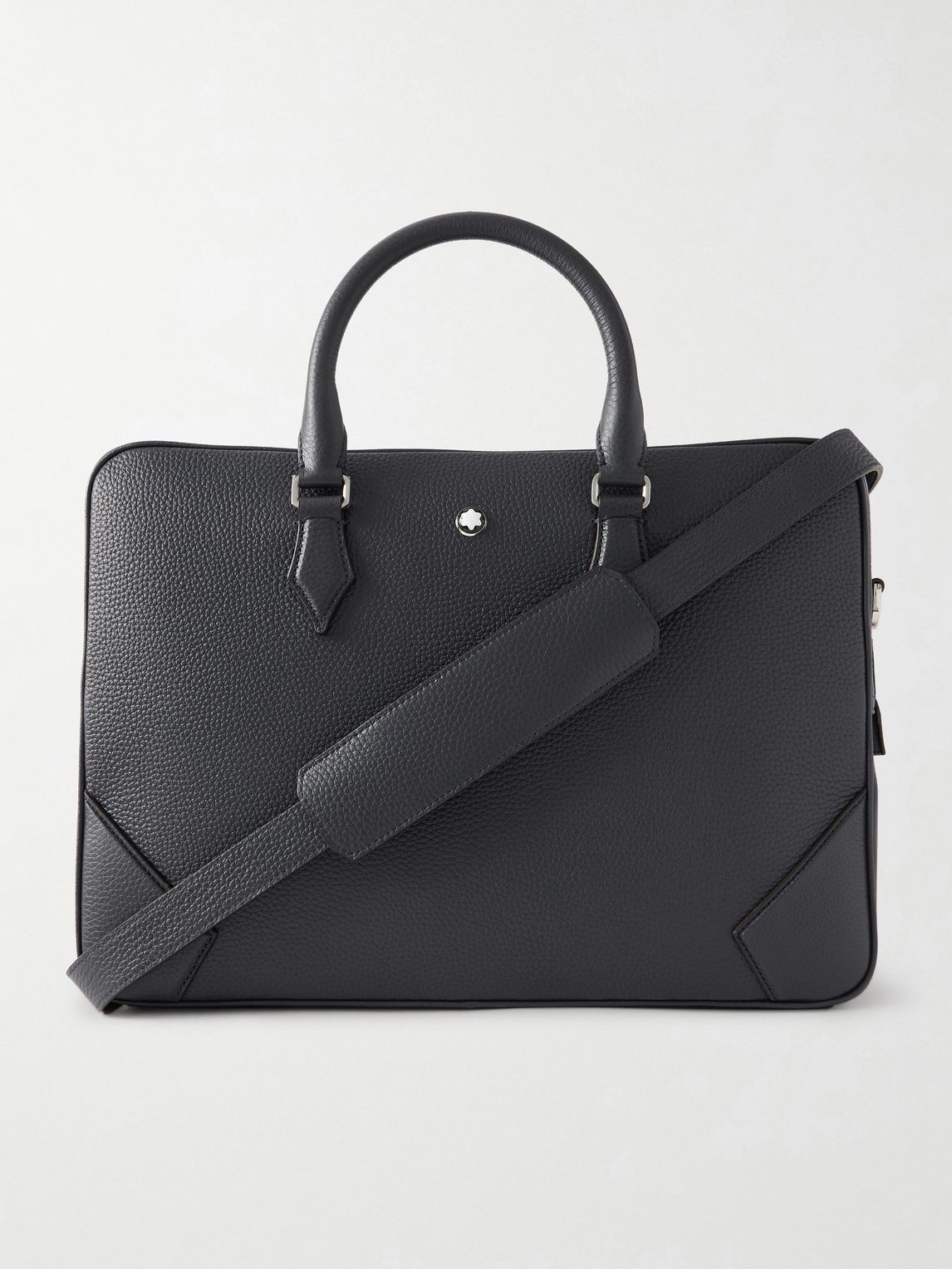MONTBLANC 미디엄 풀 그레인 가죽 브리프케이스