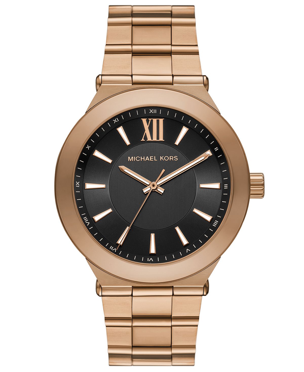 Michael Kors 마이클 쿼츠 빌리 방수 스테인리스 스틸 시계 44mm