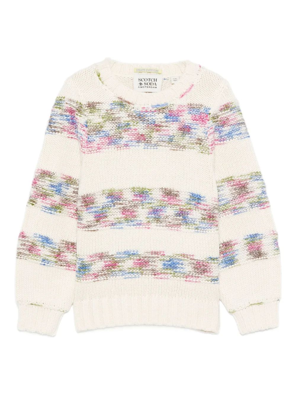 Scotch & Soda Kids 스트라이프 스웨터