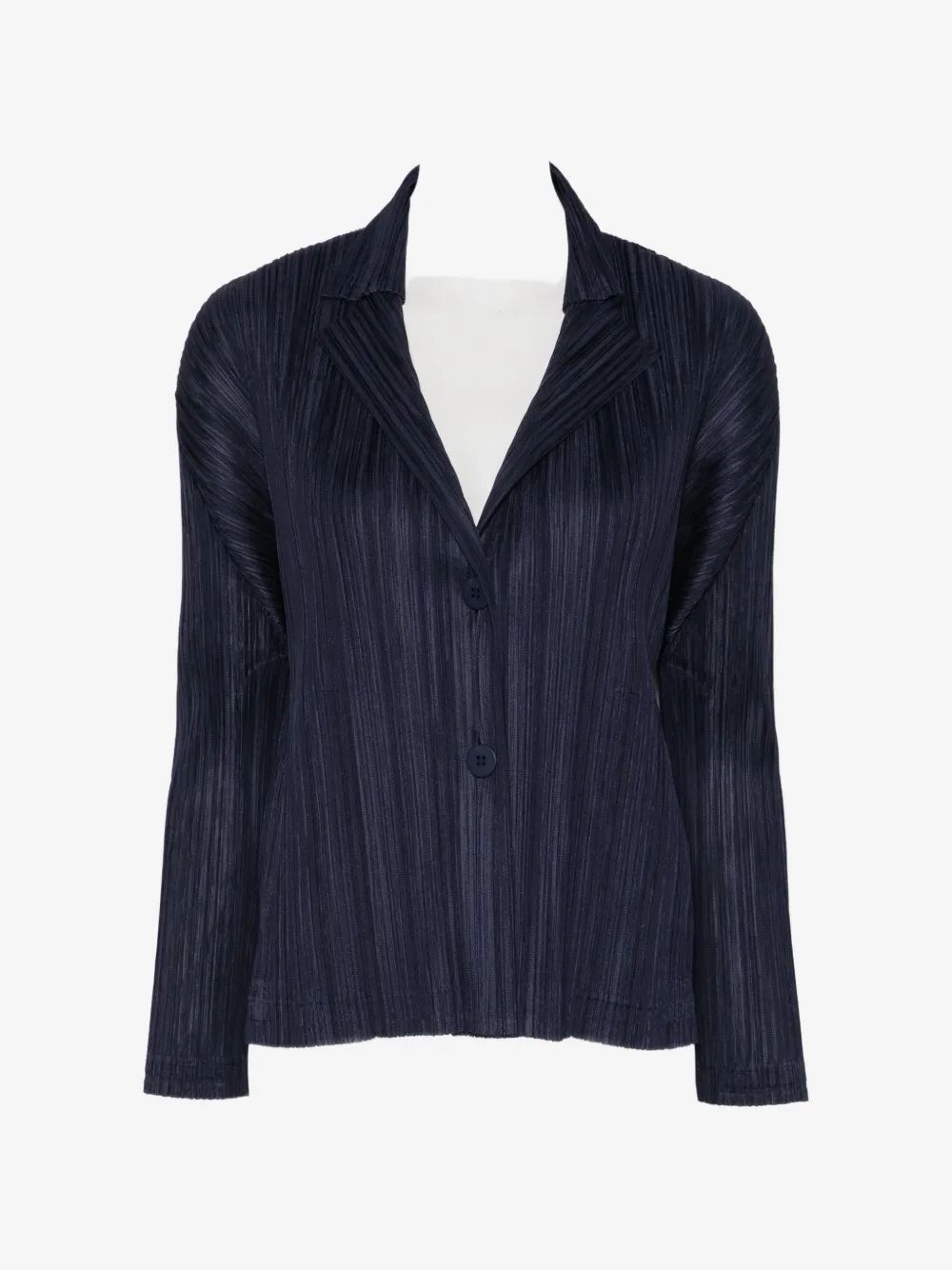 PLEATS PLEASE 플리츠 노치 라펠 자켓
