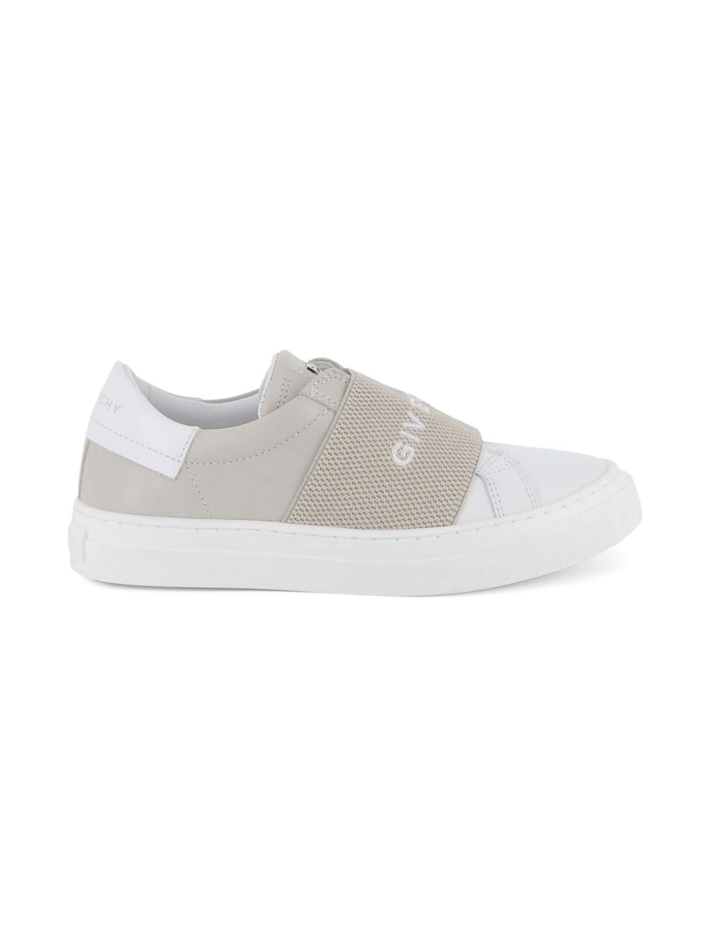 Givenchy Kids 소피스티케이티드 스트랩 스니커즈