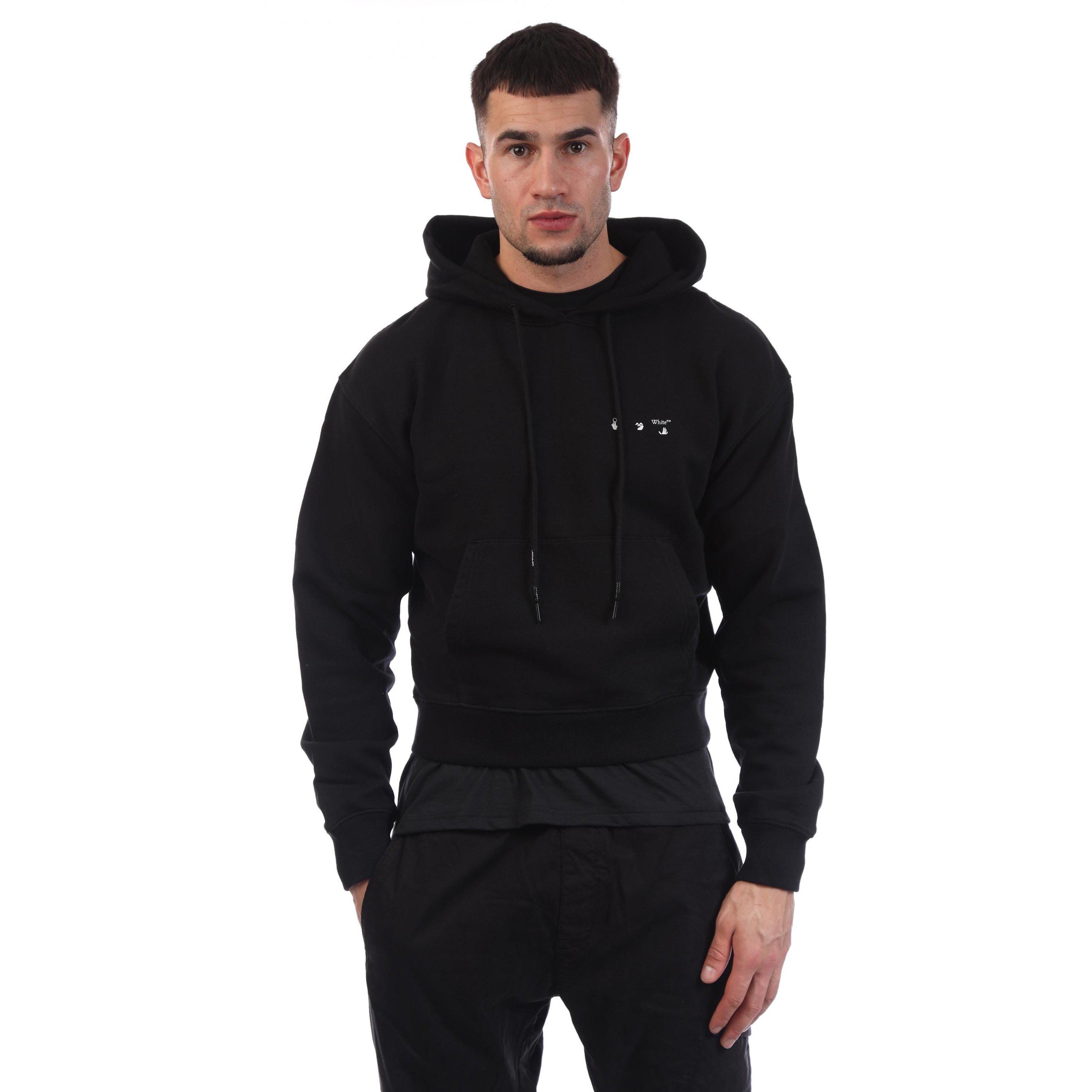 OFF-WHITE 카라바조 페인트 오버 후드티