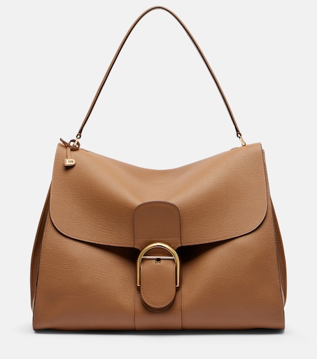 Delvaux 브릴리언트 대형 가죽 숄더백