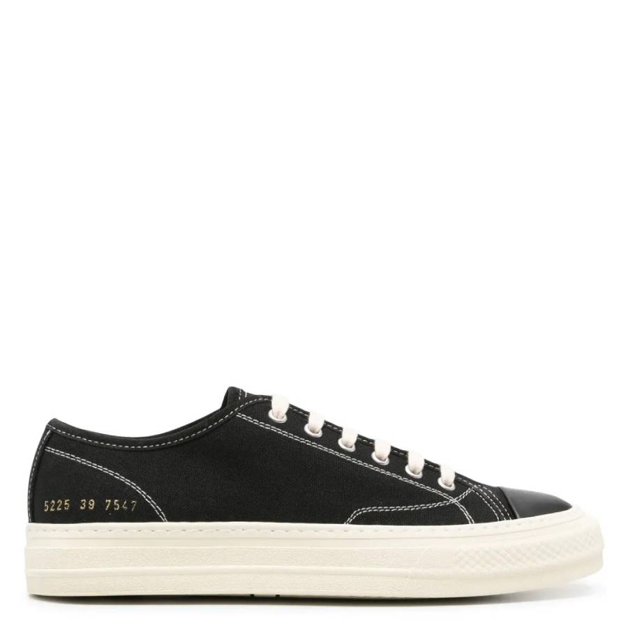 COMMON PROJECTS 토너먼트 캔버스 로우탑 스니커즈