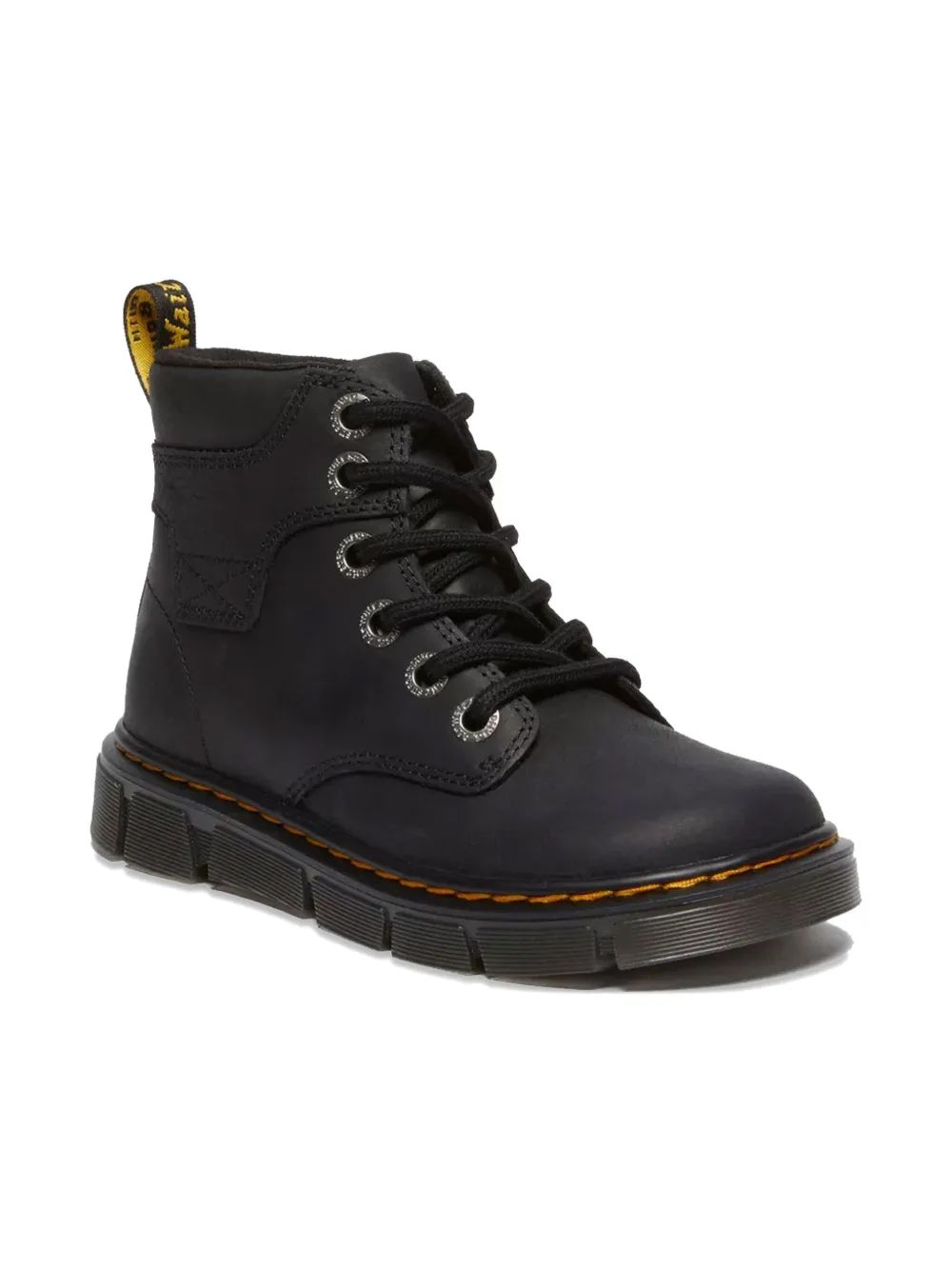 Dr.Martens kids 레이스업 지퍼 부츠