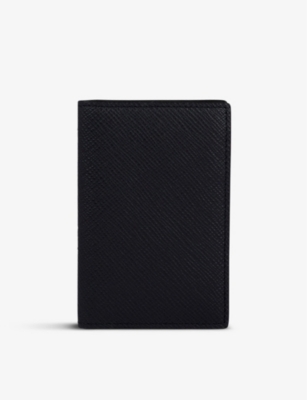 Smythson 루드로우 여섯 슬롯 가죽 카드 홀더