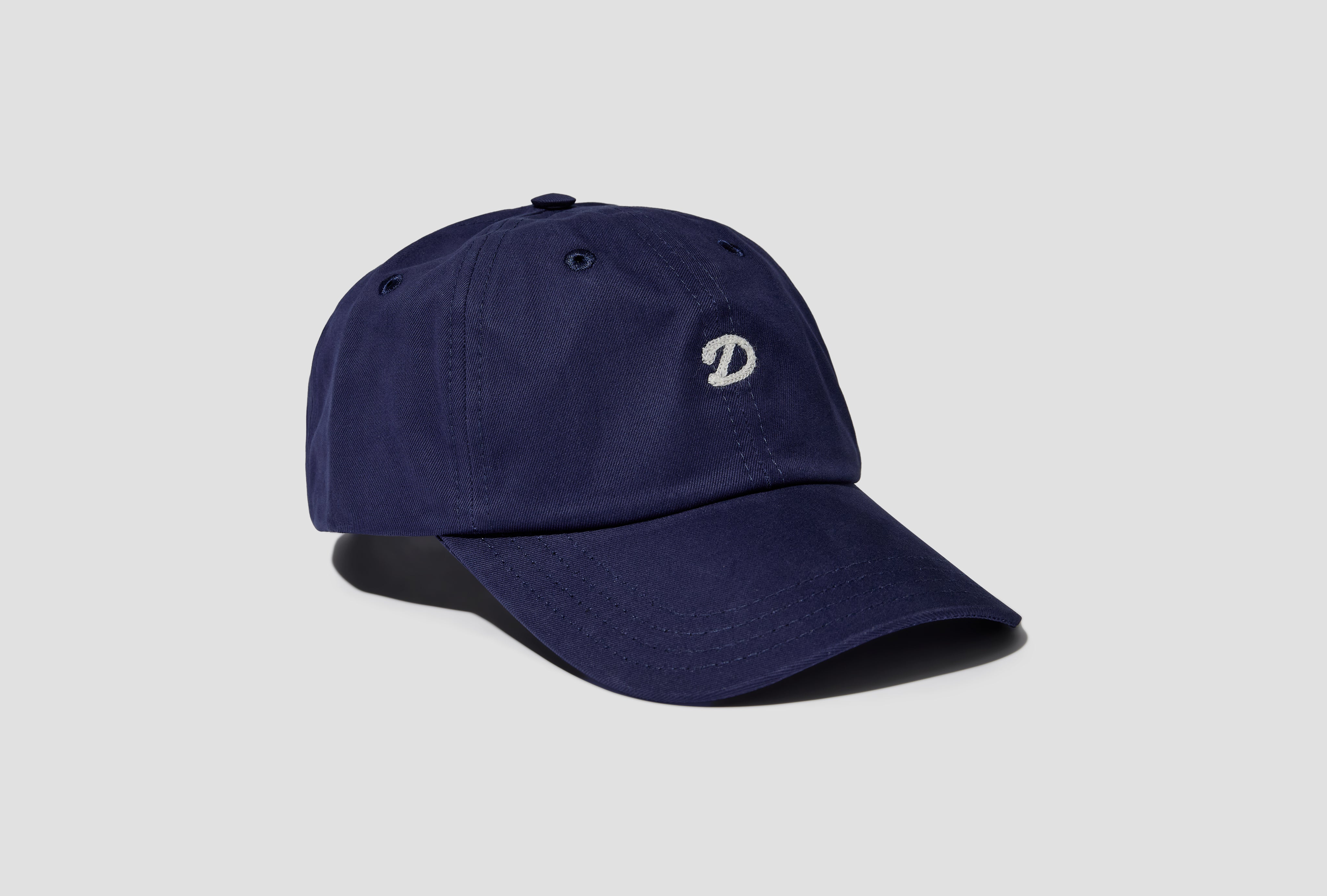 DRAKE'S 체인스티치드 D 캡 DR1AG2 24125 01 네이비