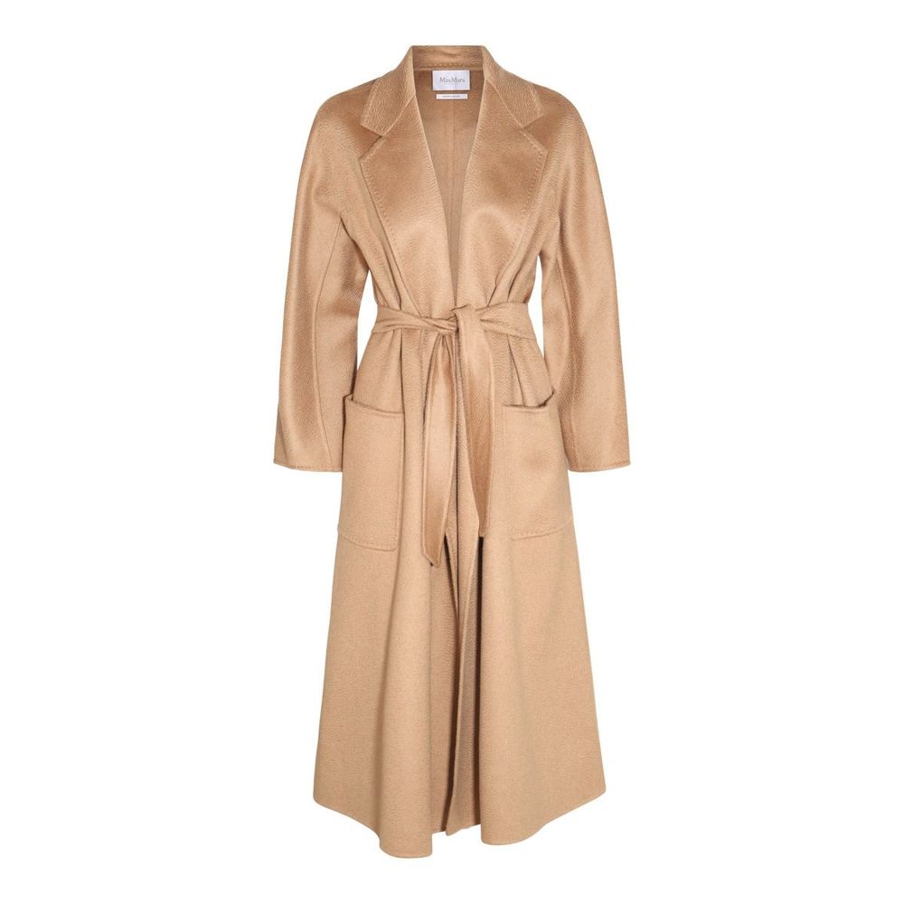 MAXMARA 벨티드 롱 코트