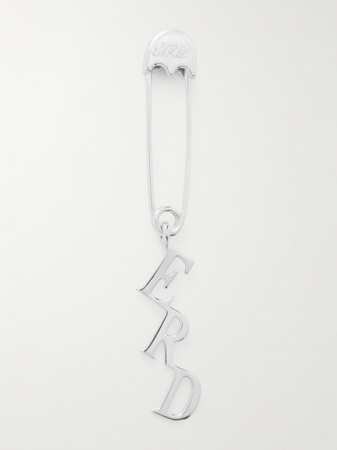 Silver Safety Pin Earring | ENFANTS RICHES DEPRIMES | FETCHING