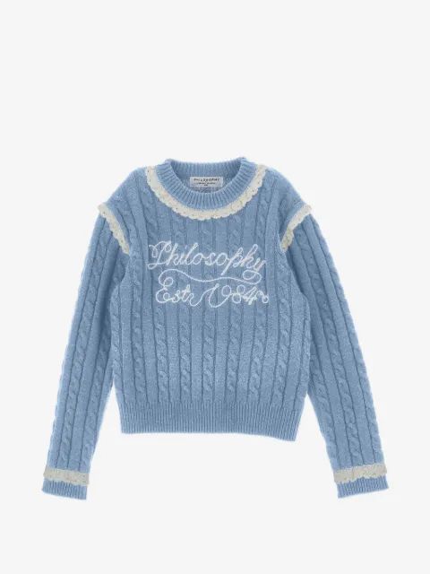 Philosophy Di Lorenzo Serafini Kids 조프무스터 니트