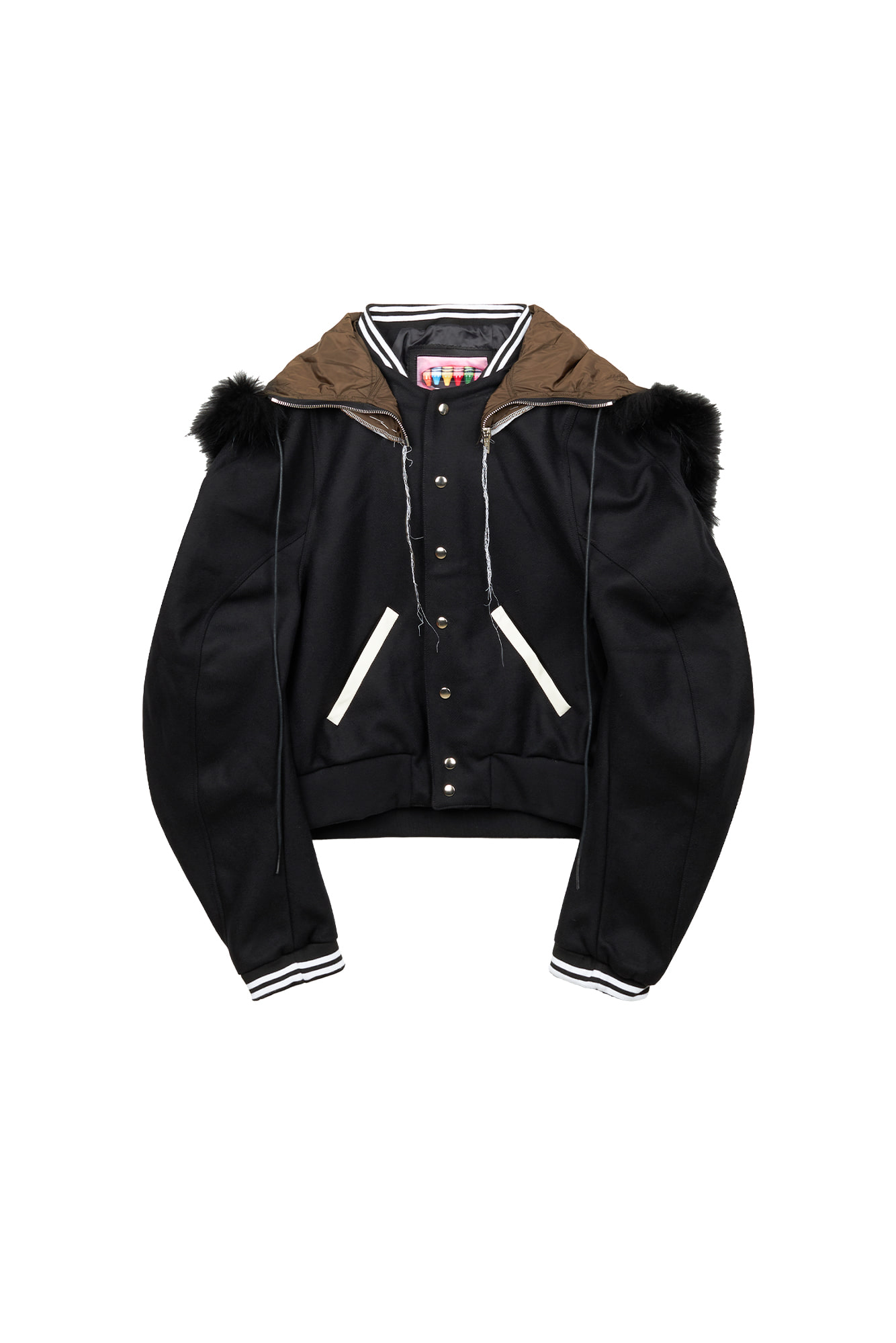 CANNNONE Varsity Bomber (Black)