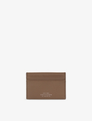 Smythson 스타즈 파나마 플랫 가죽 카드 홀더