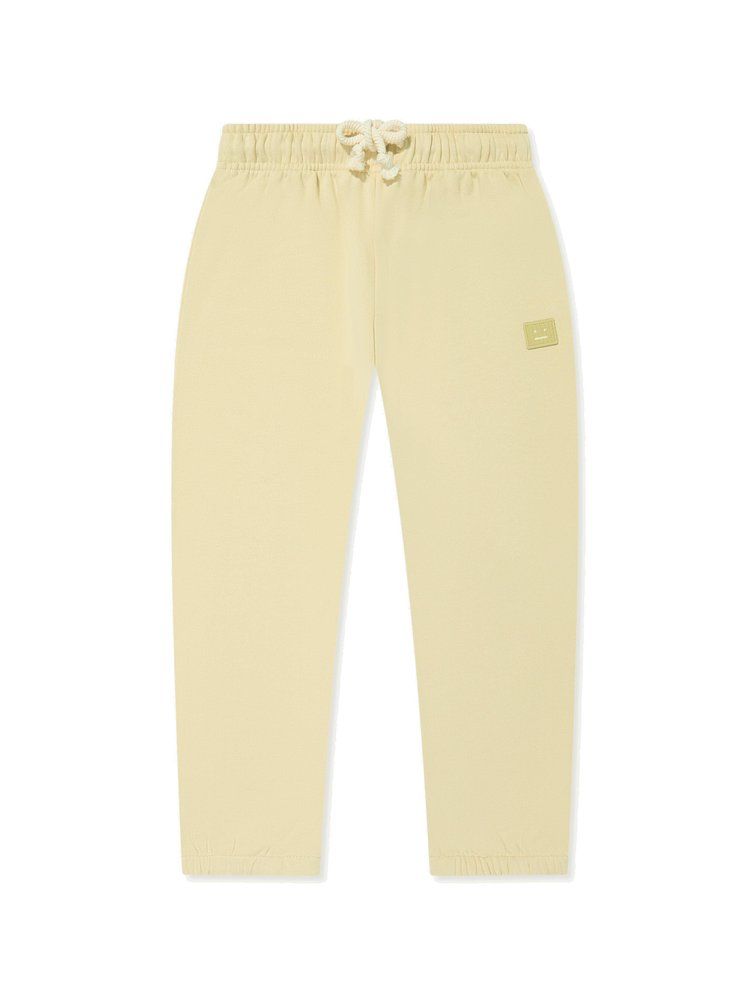 Acne Studios Kids 로고 패치 조거 팬츠