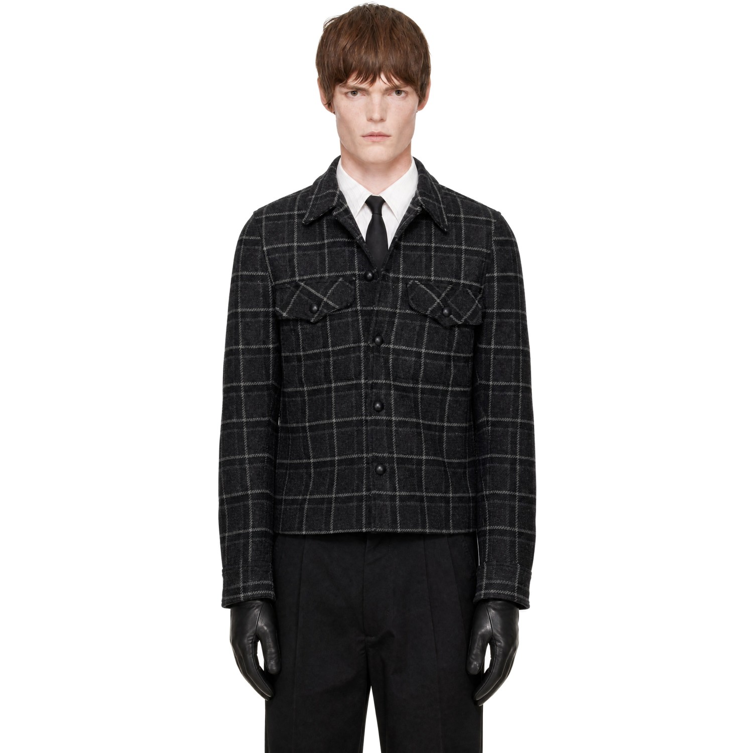 Ernest W. Baker SSENSE 익스클루시브 체크 셔츠