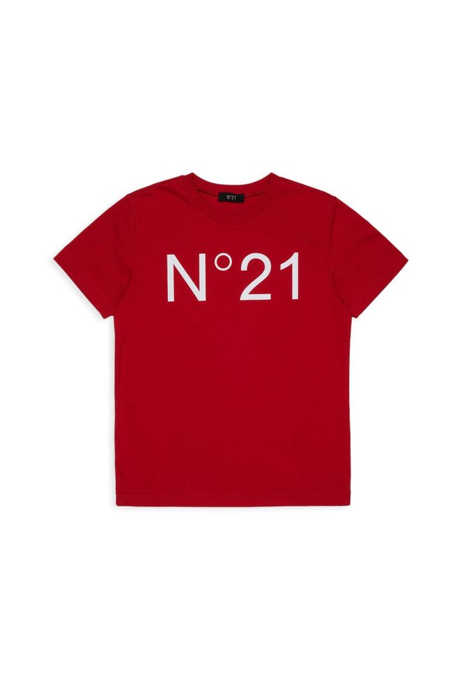N.21 Kids 로고 프린트 티셔츠