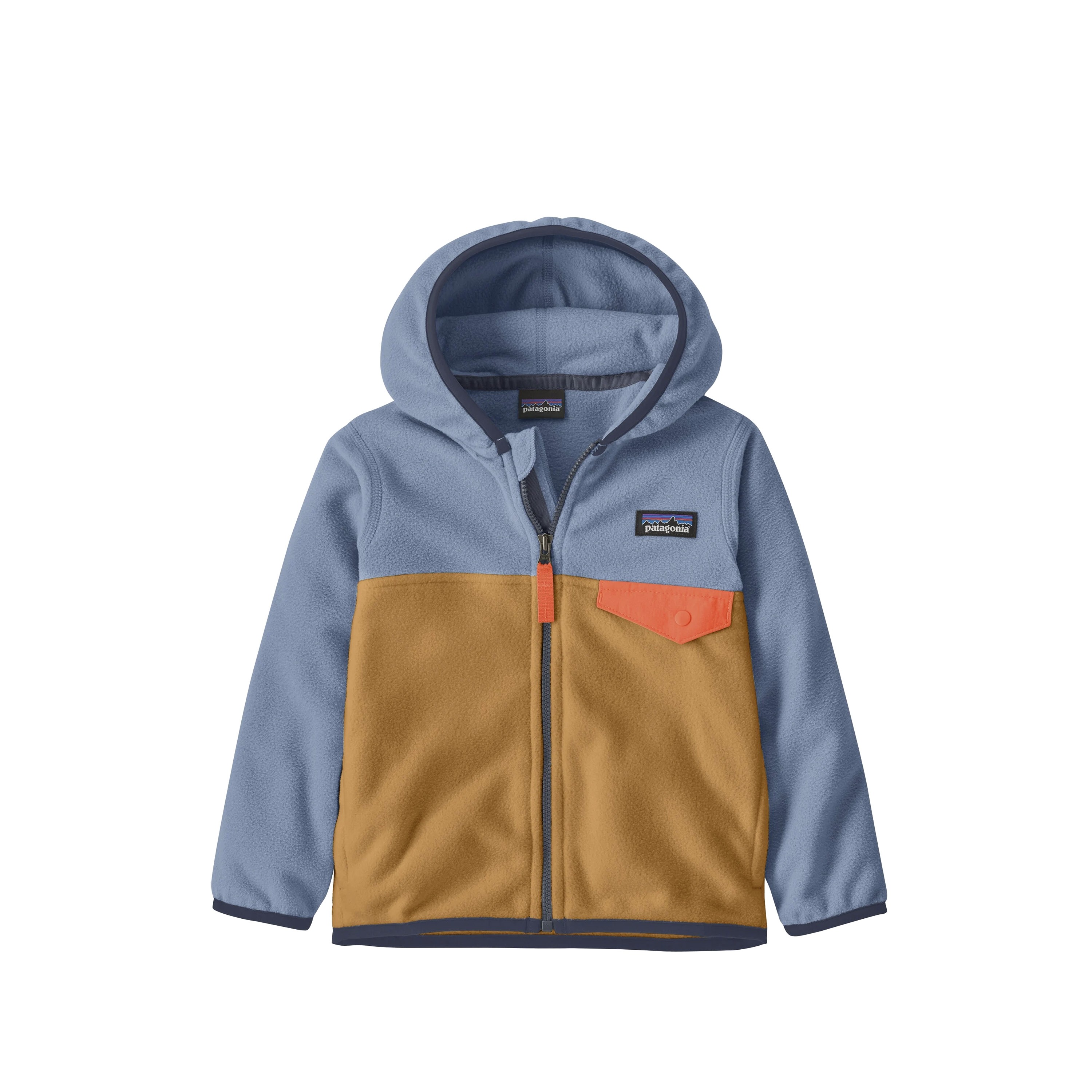 Patagonia Kids 베이비 파타고니아 마이크로 D 스냅-T 플리스 자켓