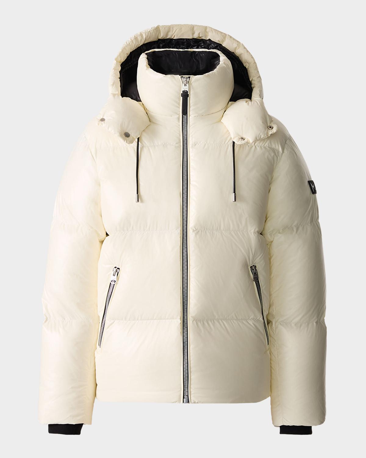 MACKAGE 남성 켄트 숏 후드 퍼프 코트