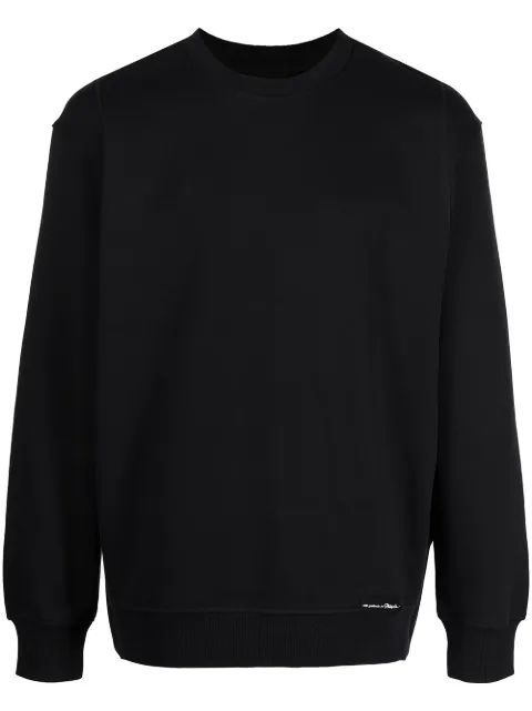 3.1 PHILLIP LIM 로고 패치 디테일 맨투맨