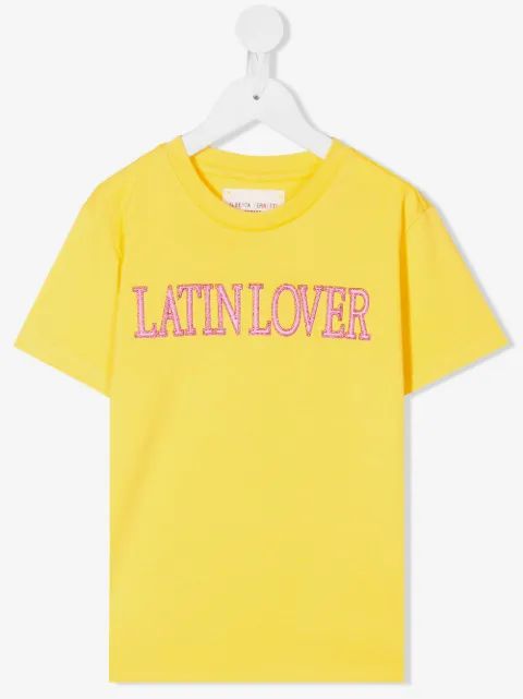 Alberta Ferretti Kids 라틴 러버 티셔츠